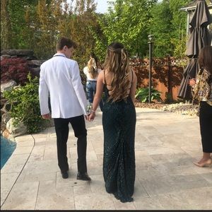 Sherri Hill prom dress.Size 2 can fit up to size 6 due to corset. Worn once.